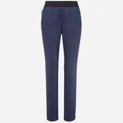 Spodnie trekkingowe damskie Millet Wanaka Stretch Pant III W Regular Fit. Niebieskie spodnie sportowe damskie Millet, bez wzorów, sportowe, długie. W wyprzedaży za 299.35 zł.