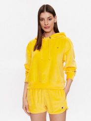 Champion Bluza 116256 Żółty Regular Fit. Żółte bluzy damskie Champion, m, bez wzorów, z bawełny, bez ramiączek, bez kaptura. Za 169.99 zł.
