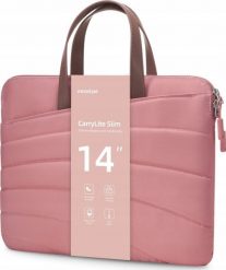 Torba Innostyle INNOSTYLE DAMSKA TORBA NA LAPTOPA 14" WODOODPORNA CARRYLITE SLIM RÓŻOWA. Czerwone torby na laptopa damskie Innostyle, bez wzorów. Za 119.99 zł.