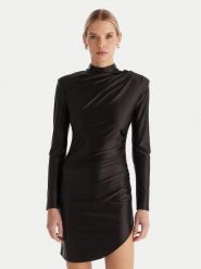 ACCESS FASHION Sukienka koktajlowa 54-3037-170 Czarny Slim Fit. Czarne sukienki damskie ACCESS FASHION, xl, bez wzorów, z syntetyku, wizytowe, bez kołnierzyka, bez ramiączek. Za 679.99 zł.