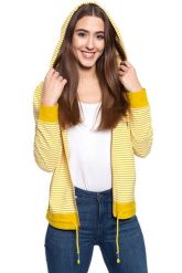 BLUZA MUSTANG DAMSKA Bridget H Stripe 1009487 11729. Bluzy damskie Mustang, s, bez wzorów, bez ramiączek, z kapturem. W wyprzedaży za 59.99 zł.