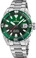 Zegarek Festina Zegarek męski Festina F20669-2 srebrny. Szare zegarki męskie Festina, bez wzorów, srebrne. Za 509.00 zł.