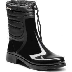 Kalosze KAZAR - Elvira 30433-TS-00 Black. Czarne kalosze damskie Kazar, bez wzorów, z futra, bez zapięcia. W wyprzedaży za 309.00 zł.