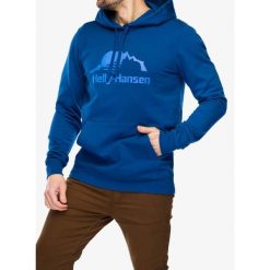 Bluza z kapturem męska Helly Hansen Nord Graphic Pullover Hoodie. Niebieskie bluzy sportowe męskie Helly Hansen, m, bez wzorów, z kapturem. Za 369.50 zł.