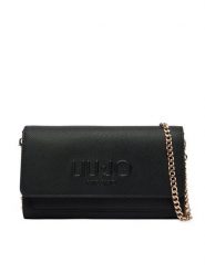 Liu Jo Portfel AA6191 ES029 Czarny. Czarne portfele damskie Liu Jo, ze skóry. Za 379.99 zł.