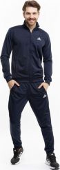 Adidas Dres męski adidas Linear Logo Tricot Track Suit granatowy HZ2219 M. Niebieskie komplety dresowe męskie Adidas, m, bez wzorów, z dresówki. Za 280.02 zł.