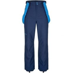 Spodnie narciarskie męskie Glemo Lawiko XL — wodoodporne. Niebieskie spodnie sportowe męskie ZSPORT, m, bez wzorów, narciarskie. Za 434.99 zł.