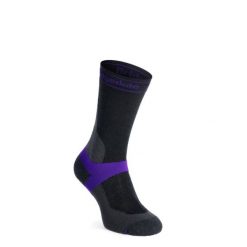 Skarpety damskie Bridgedale MTB Mid Season Weight T2 Merino Sport Boot. Czarne skarpetki damskie Bridgedale, bez wzorów. Za 85.99 zł.