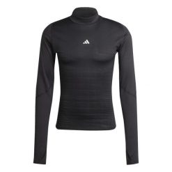Koszulka Adidas Sport Tf Cr Ls M Dorosłych. Czarne koszulki sportowe męskie Adidas, m, bez wzorów, bez ramiączek, do piłki nożnej. Za 141.00 zł.