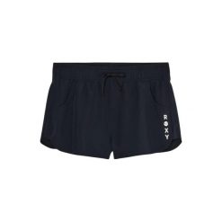 Spodenki boardshort damskie ROXY WAVE 2". Szare szorty damskie Roxy, bez wzorów, z elastanu, sportowe. Za 189.99 zł.