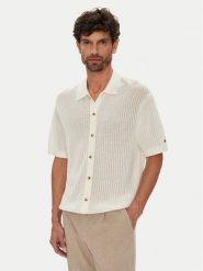 Tommy Hilfiger Koszula MW0MW39530 Beżowy Regular Fit. Brązowe koszule męskie Tommy Hilfiger, m, bez wzorów, z bawełny, bez kołnierzyka, bez ramiączek. Za 419.99 zł.