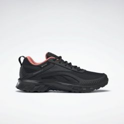 Buty sportowe trekkingowe Reebok RIDGERIDER 6 GTX. Czarne obuwie trekkingowe damskie Reebok, z gore-texu, bez zapięcia. Za 270.68 zł.