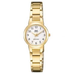 Zegarek Q&Q Damski Biżuteryjny Q&Q QA43-004 złoty. Żółte zegarki damskie Q&Q, złote. Za 129.00 zł.