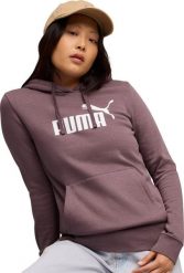 Bluza damska z kapturem kangurka Puma ESS No.1 Logo Hoodie FL wrzosowa 682389 88 S. Fioletowe bluzy damskie Puma, s, bez wzorów, bez ramiączek, z kapturem. Za 176.03 zł.