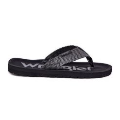 Klapki Japonki Męskie WRANGLER Zane Flipflop Men Low 20251044.20251044.10E Szare. Szare klapki męskie bez wzorów, bez zapięcia. Za 190.94 zł.