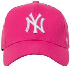 Czapka Z Daszkiem MVP New York Yankees. Czerwone czapki damskie 47 Brand, bez wzorów. Za 175.99 zł.