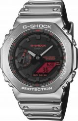 Zegarek EDIFICE Zegarek Męski Casio G-Shock Metal Covered YOSAKOI Series GM-2100YRA-8A (44,4 mm). Zegarki męskie EDIFICE, bez wzorów, metalowe. Za 1,118.99 zł.