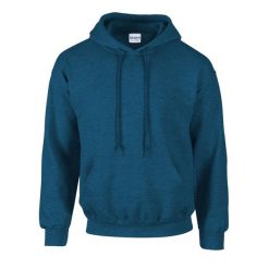 Bluza Z Kapturem Dla Dorosłych Unisex Heavy Blend. Niebieskie bluzy męskie GILDAN, m, bez wzorów, bez ramiączek, z kapturem. Za 74.99 zł.