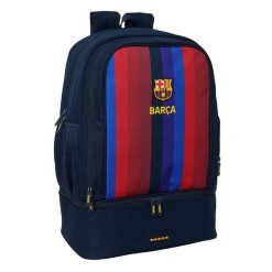 FC Barcelona plecak sportowy trainning backpack wielokolorowy. Czerwone plecaki męskie FC BARCELONA, bez wzorów, z materiału, sportowe. Za 279.00 zł.