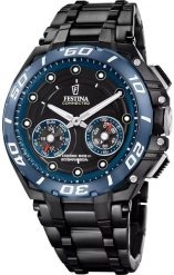 Zegarek Festina Zegarek męski Festina F20762-1 czarny. Czarne zegarki męskie Festina, bez wzorów. Za 1,899.00 zł.