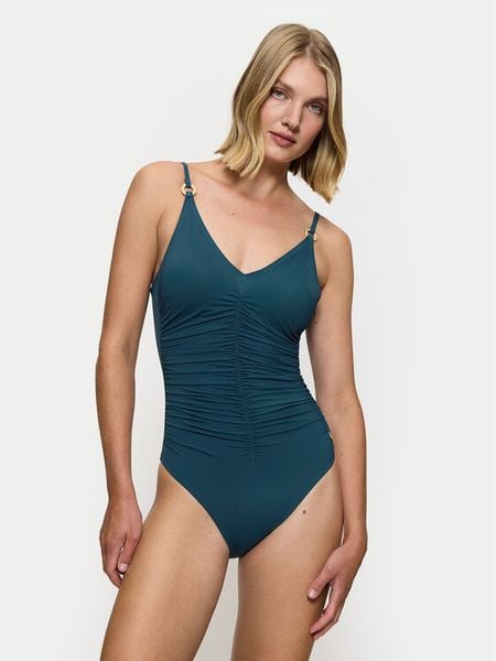 Triumph Strój kąpielowy Summer Twist 10222233 Granatowy. Niebieskie stroje kąpielowe damskie Triumph, bez wzorów, z syntetyku. Za 190.40 zł.