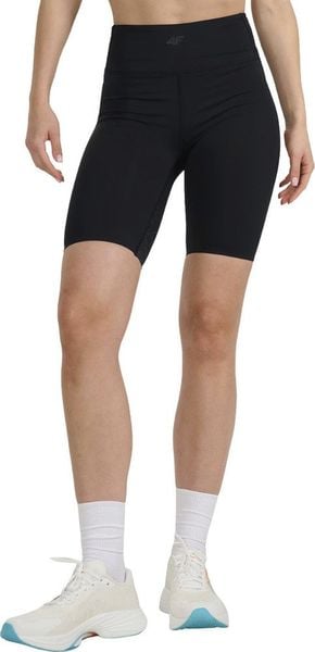 Legginsy damskie krótkie 4F FNK F048 czarne 4FWAW25TFSTF048 20S XS. Czarne legginsy damskie 4F, bez wzorów. Za 137.85 zł.