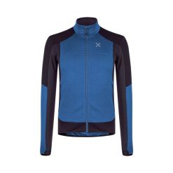 Bluza softshellowa męska Montura Stretch Color Maglia rozpinana. Czarne bluzy męskie MONTURA, m, bez wzorów, bez ramiączek, bez kaptura. Za 339.99 zł.