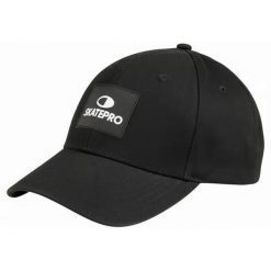 Odzież Czapki z daszkiem unisex SkatePro Baseball Czapka - Czarny. Biała czapki damskie SKATEPRO, bez wzorów, z bawełny, klasyczne. Za 119.99 zł.