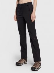 CMP Spodnie outdoor 3A00486N Czarny Regular Fit. Czarne spodnie sportowe damskie CMP, bez wzorów, z syntetyku, sportowe, outdoorowe. Za 239.99 zł.