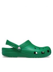 Crocs Klapki Classic Clog 10001 Zielony. Zielone klapki męskie Crocs, bez wzorów, z tworzywa sztucznego, bez zapięcia. Za 199.99 zł.