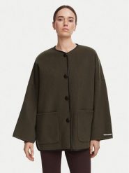 Marella Płaszcz wełniany Satira 2623086034 Brązowy ciemny Relaxed Fit. Brązowe płaszcze damskie Marella, na zimę, bez wzorów, z wełny, bez kołnierzyka, bez kaptura. Za 1,999.00 zł.