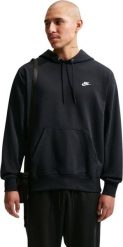Nike Bluza męska Nike Club FT PO Hoodie czarna FN3866 010 L. Czarne bluzy sportowe męskie Nike, l, bez wzorów, bez kaptura. Za 302.38 zł.