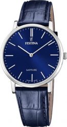 Zegarek Festina Zegarek męski Festina F20012-3 niebieski. Niebieskie zegarki męskie Festina, bez wzorów. Za 510.99 zł.