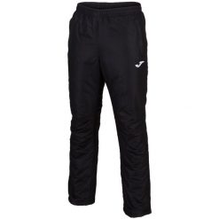 Spodnie sportowe męskie Joma Cervino. Czarne spodnie sportowe męskie Joma, m, bez wzorów, z dresówki, do piłki nożnej. Za 119.99 zł.