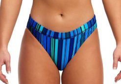 Bikini - dół od bikini Funkita Sports Beam Bars. Niebieskie stroje kąpielowe damskie Funkita, l, bez wzorów, z elastanu. Za 90.30 zł.