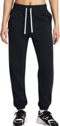 Spodnie damskie Under Armour Rival Terry Jogger czarne 1382735 002 L. Czarne spodnie dresowe damskie Under Armour, bez wzorów, sportowe. Za 332.81 zł.