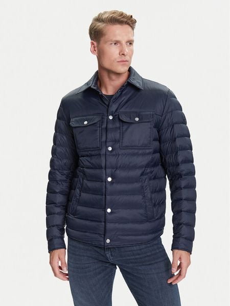 BOSS Kurtka przejściowa H-Dahanso 50540456 Granatowy Regular Fit. Niebieskie kurtki męskie Boss, m, bez wzorów, z syntetyku, bez kaptura. Za 1,069.99 zł.