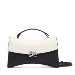 Torebka KARL LAGERFELD. Czarne listonoszki damskie KARL LAGERFELD, bez wzorów, bez dodatków. Za 1,299.00 zł.