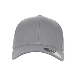 Czapka Flexfit wool blend. Szare czapki damskie FLEXFIT, na zimę, bez wzorów, z materiału, eleganckie. Za 88.60 zł.
