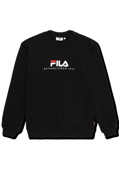 Bluza Fila Valsera Regular Logo. Czarne bluzy damskie Fila, s, bez wzorów, z dresówki, eleganckie, bez ramiączek, bez kaptura. Za 229.90 zł.