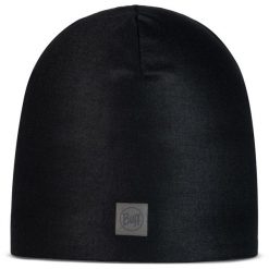 Czapka z daszkiem BUFF. Czarne czapki damskie Buff, na zimę, bez wzorów, sportowe. Za 215.99 zł.