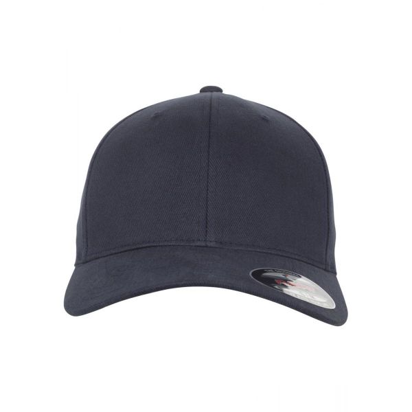 Czapka Flexfit bruhed twill. Niebieskie czapki damskie FLEXFIT, bez wzorów, z bawełny, eleganckie. Za 125.00 zł.