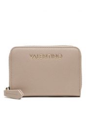 Valentino Portfel Zero VPS7B3137 Beżowy. Brązowe portfele damskie Valentino, ze skóry. Za 179.99 zł.