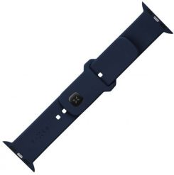 Fixed silicone smartwatch strap, Apple Watch 42 / 44 / 45 mm, blue. Niebieskie zegarki smartwatch Fixed, bez wzorów. Za 95.21 zł.