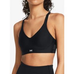 Stanik sportowy Under Armour Infinity 2.0 Low Sports Bra D-DD. Czarne bielizna sportowa damska Under Armour, xl, bez wzorów. Za 151.99 zł.