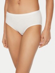 Triumph Komplet fig klasycznych z wysokim stanem Sense Of Cotton 10225046 Biały. Białe majtki damskie Triumph, z bawełny. Za 63.00 zł.
