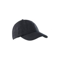 Czapka z daszkiem fitness. Czarne czapki damskie DOMYOS, bez wzorów, z bawełny. W wyprzedaży za 14.99 zł.