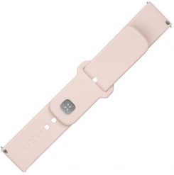 Fixed | Sporty Strap Set with Quick Release 22mm for Smartwatch | 160-235 mm | Pink | Silicone. Różowe zegarki smartwatch Fixed, bez wzorów. Za 41.30 zł.