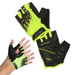 Rękawiczki rowerowe ATTABO Vito. Żółte rękawiczki damskie ATTABO, bez wzorów. Za 47.99 zł.