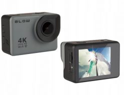 Kamera Blow KAMERA SPORTOWA GO Pro4U 4K WIFI USB MIKROFON WODOODPORNA AKCESORIA ZESTAW. Kamery sportowe Blow. Za 415.36 zł.